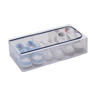 Visible Dustproof Transparent Storage Box Home Organizer for Clothes Toys Shoes