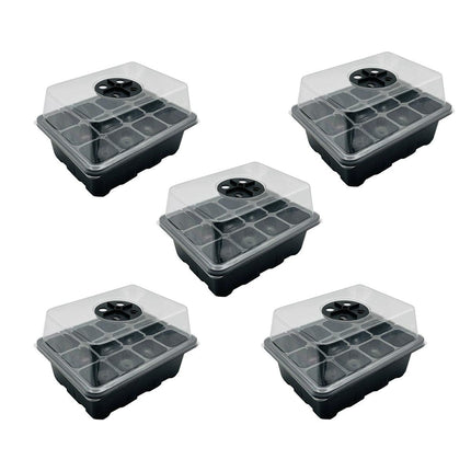 3/5pcs Plastic Seedling Tray Gardening Plant Starter Trays Nursery Pots Planting