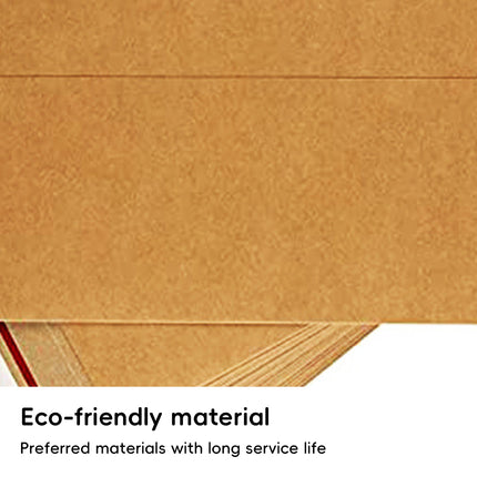 100PCS Small Kraft Paper Envelopes With Clear Window Self Seal Card Mailers