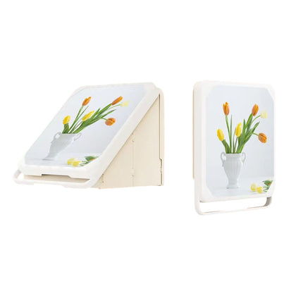 Bathroom Mural Clothes Folding Storage Box Wall Mounted Bathroom Mural UnpQe