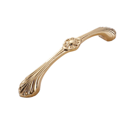 Pure Copper European Brass Drawer Handle Gold Cabinet Door Pull Wardrobe Knob