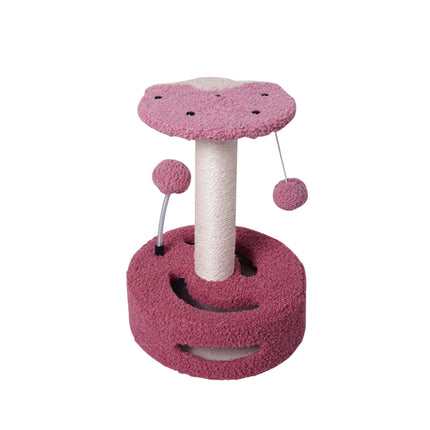Cat Climbing Toy Small Jump Platform with Claw Scratching Board for Kittens Play