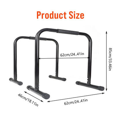 Training Parallel Bars Indoor Outdoor Fitness Equipment Movable Dip Station Home