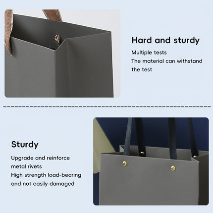 10PCS Gift Bags with Handles Wedding Party Bags High Strength Durable Paper
