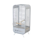 Metal Parrot Bird Cage Durable Spacious with Feeder for Parrots Birds Viewing