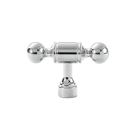 Silver Closet Handle Modern Round Ball Long Pull for Drawer Cabinet Door Use