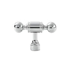 Silver Closet Handle Modern Round Ball Long Pull for Drawer Cabinet Door Use