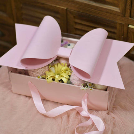 5PCS Bow Gift Box Transparent PVC Design with Ribbon Wedding Party Favor Boxes
