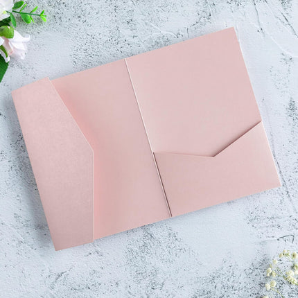 20PCS 3D Tri-Fold Holiday Wedding Invitation Envelope Greeting Cards Aesthetic