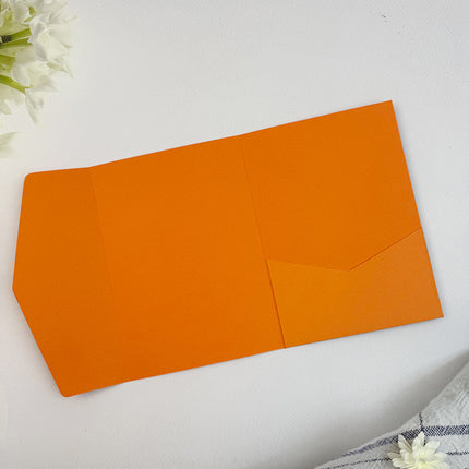 20PCS 3D Tri-Fold Holiday Wedding Invitation Envelope Greeting Cards Aesthetic