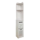 Bathroom Corner Storage Rack Durable Floor-Standing Storage Rack Space Saving