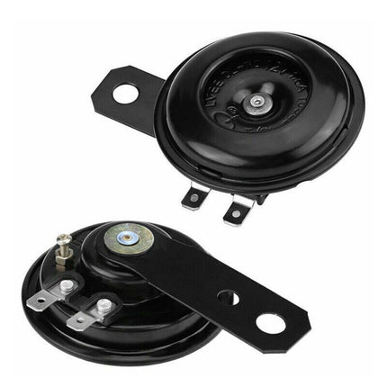 12V Waterproof Motorcycle Horn 105dB Universal Electric Bike ATV Loud Speaker