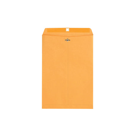Yellow Kraft Paper Envelope 120gsm Metal Clasp Mailing Documents Office Use