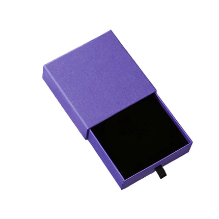 10PCS Jewellery Storage Box Set Drawer Style 9x9x3cm Velvet Lined 3 Colours