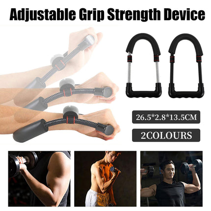 Adjustable 3Level Wrist Strengthener Grip Strength Trainer for Hand Exercise Use
