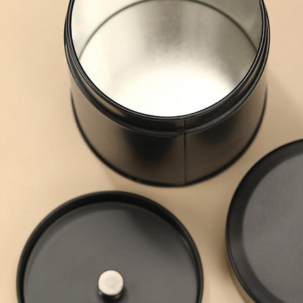 5PCS Tinplate Tea Storage Can Airtight Tin Tea Container for Coffee Tea Sugar