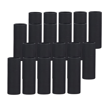 20PCS Kraft Paper Cylinder Gift Boxes Round Cardboard Tubes with Lids