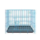 Metal Dog Crate Pet Cage with Divider for Puppies Cats Kennel Indoor Pet House