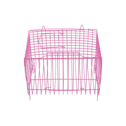 Small Bird Transport Collapsible Cage Travel Pet Carrier Portable Folding Cage