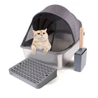 Cat Litter Box Covered Design Cloth Style Large Size Easy Clean Enclosed Toilet