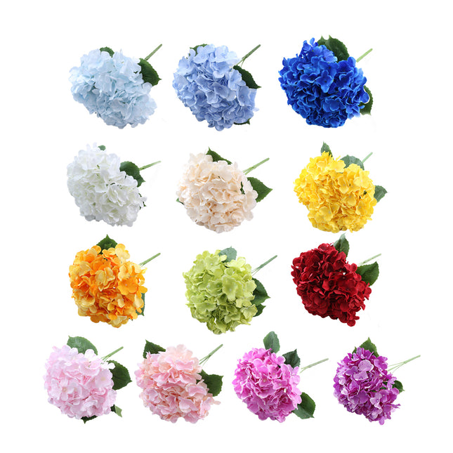 3pcs Hydrangea Bouquet Home Decoration Flower Artificial Simulation Floral