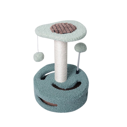 Cat Climbing Toy Small Jump Platform with Claw Scratching Board for Kittens Play