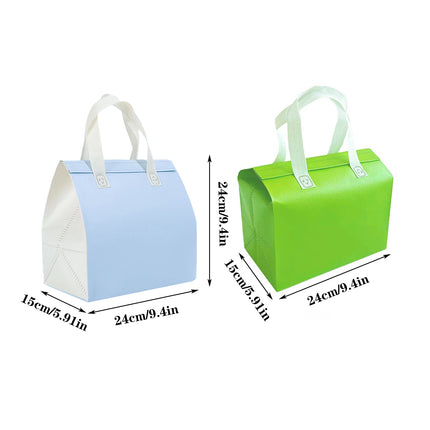 Packaging Bags 50pcs Thermal Insulated Milk Tea Cake Storage Carrier Bags