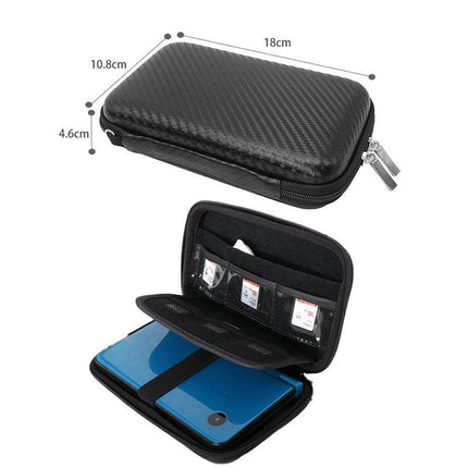 New 3DS XL Shockproof Bag 3DS Console Protective Bag Game Card Cable Storage Bag - Aimall