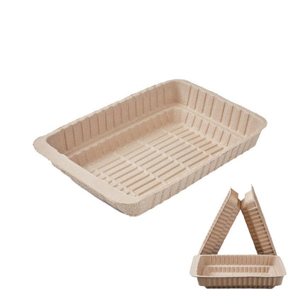 5/10PCS Portable Cat Litter Box Disposable Travel Pet Food Bowl Tray for Outdoor