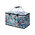 Foldable Picnic Basket Outdoor Camping Carrying Basket Portable Food Storage