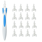1/2x Ear Wax Soft Cleaner Removal 16 head earwax Remover Spiral Tip Tool Cleaner - Aimall