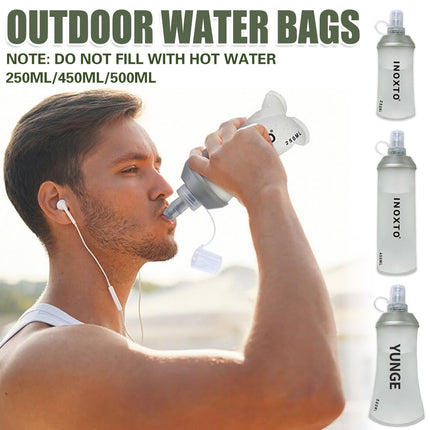 Portable Outdoor Sports Water Bottle 250/450/500ml Leak Proof Dust Resistant