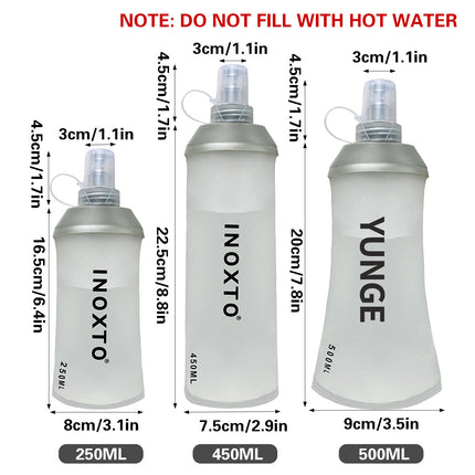 Portable Outdoor Sports Water Bottle 250/450/500ml Leak Proof Dust Resistant