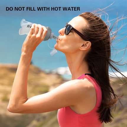Portable Outdoor Sports Water Bottle 250/450/500ml Leak Proof Dust Resistant