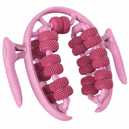 Leg Muscle Massager Roller 26 Round Wheel Calf Relaxation Yoga Fitness Tool