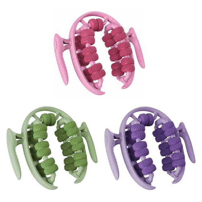 Leg Muscle Massager Roller 26 Round Wheel Calf Relaxation Yoga Fitness Tool