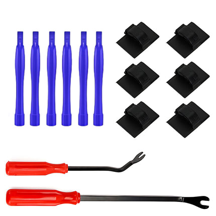 45X Car Trim Removal Tool Auto Hand Plastic Pry Bar Panel Door Clip Interior Set