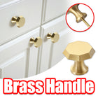Pure Copper Cabinet Handle Single Hole Modern Drawer Pull for Wardrobe Door Use