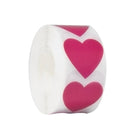 8 Rolls Heart Stickers 500PCS Per Roll Self Adhesive Label Love Sealing Sticker