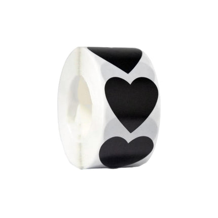 8 Rolls Heart Stickers 500PCS Per Roll Self Adhesive Label Love Sealing Sticker