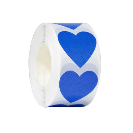 8 Rolls Heart Stickers 500PCS Per Roll Self Adhesive Label Love Sealing Sticker