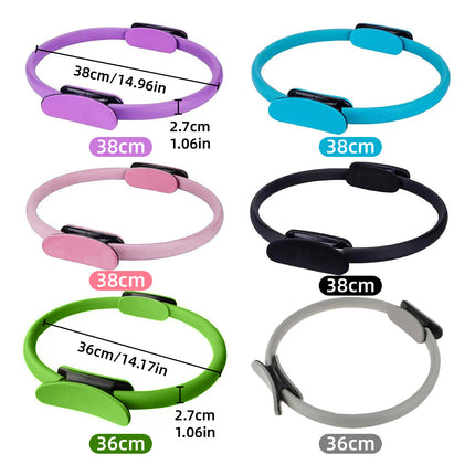 6 Colours Pilates Yoga Ring Magic Circle Fitness Equipment for Toning Slim Legs