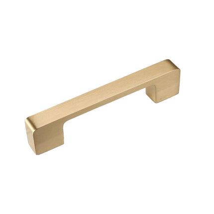 Modern Simple Handle Wardrobe Cabinet Drawer Pull All Copper Gold Door Handle