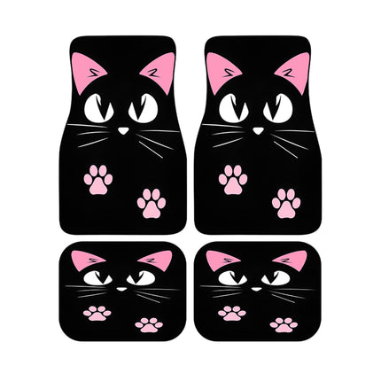 4 PCS Car Durable Floor Mats For All Car Models Anti Slip Waterproof Easy Clean