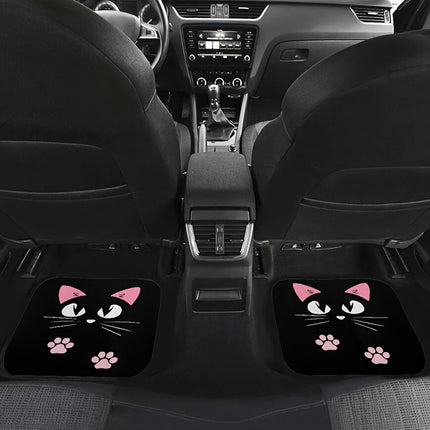4 PCS Car Durable Floor Mats For All Car Models Anti Slip Waterproof Easy Clean