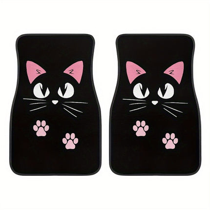 4 PCS Car Durable Floor Mats For All Car Models Anti Slip Waterproof Easy Clean