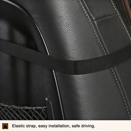 2PCS Winter Thickened Plush Car Seat Cushion Warm Soft Non Slip for Most Car