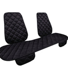 Universal Plush Car Seat Cushion Set Winter Warm 5-Seat Backrest Waist Support