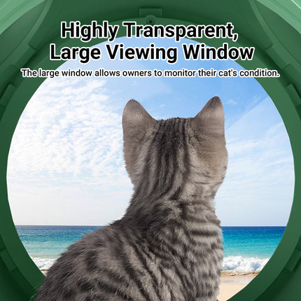 Large Capacity Alarm Clock Shaped Cat Backpack Pet Carrier for Cats Outdoor Use