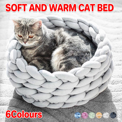 Washable Pet Litter Coarse Wool Dog Cat Litter Soft Comfortable Easy to Clean